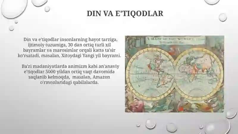 Dunyo xalqlarining madaniyatidagi umumiylik va farqlar 4