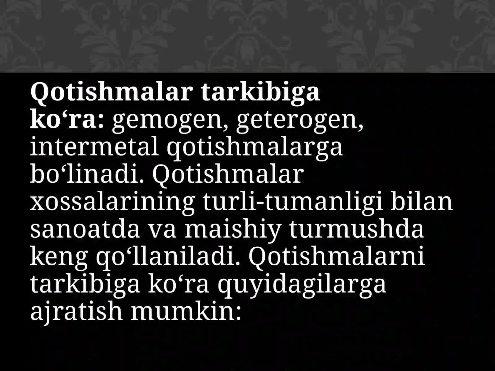 qotishmalar 4