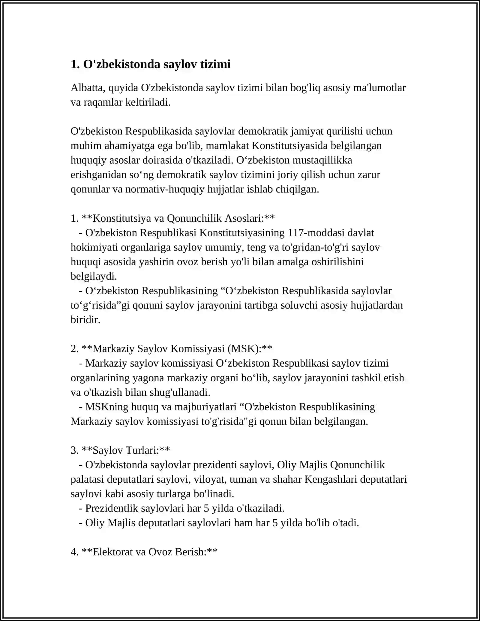 O‘zbekistonda saylov tizimi 4