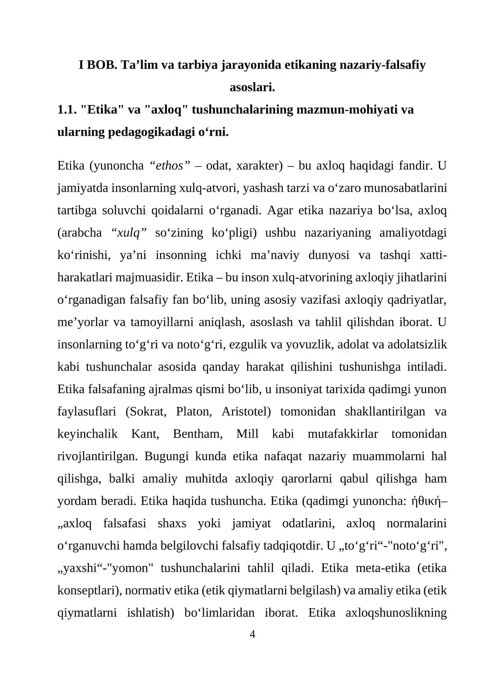 TALIM VA TARBIYANING ETIKA VA AXLOQIY ASOSLARI 4