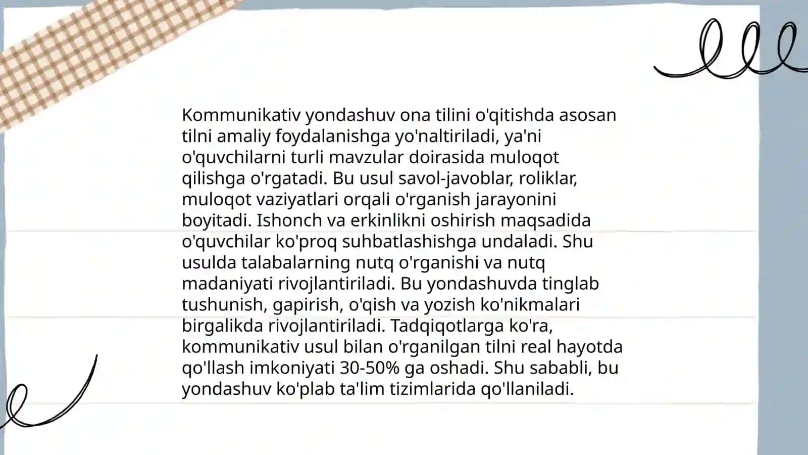 Xorijiy davlatlarda ona tili ta'limining metodikasi 4