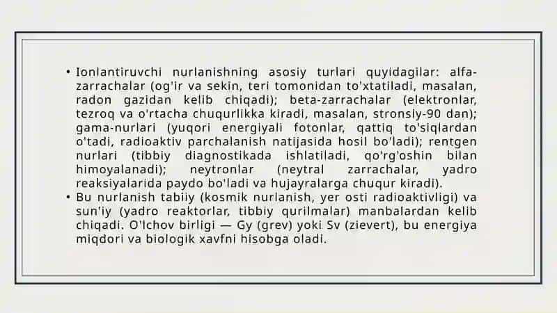 IONLANTIRUVCHI NURLARNING TAʼSIRI 4