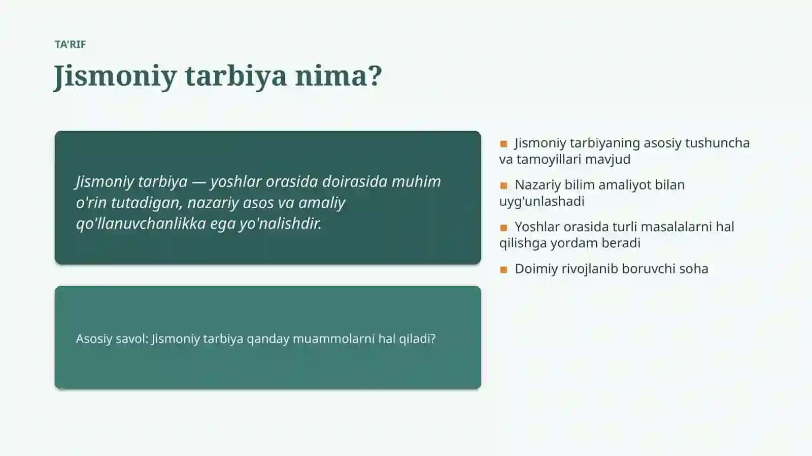 YOSHLAR ORASIDA 4