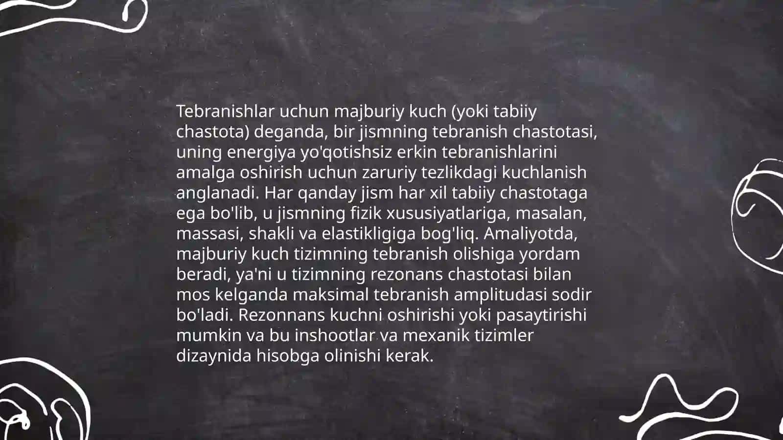 Majburiy tebranishlar, Rezonans. Tòlqin tenglamasi 4