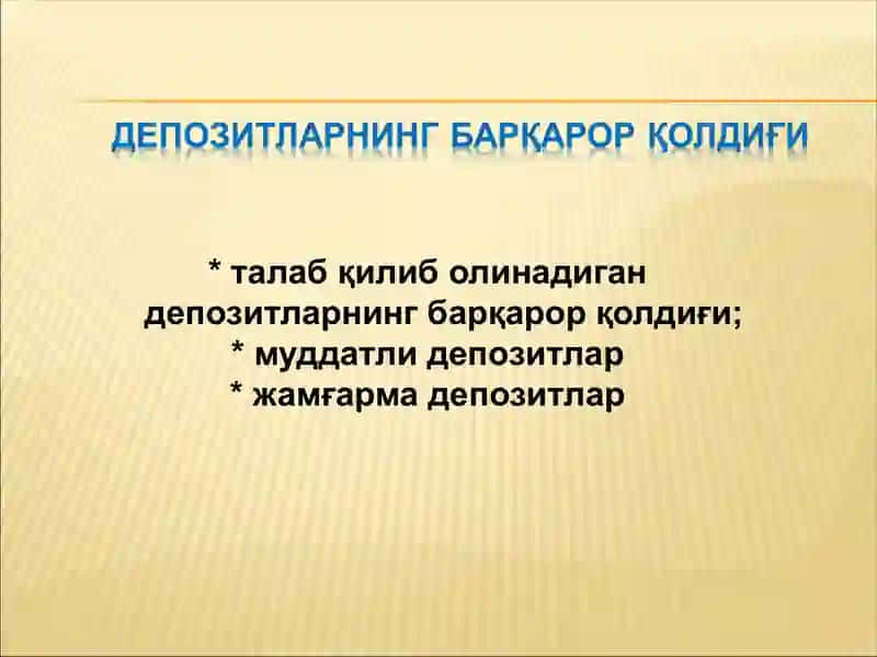 “Тижорат банкларида мажбуриятлар ҳисоби” 4