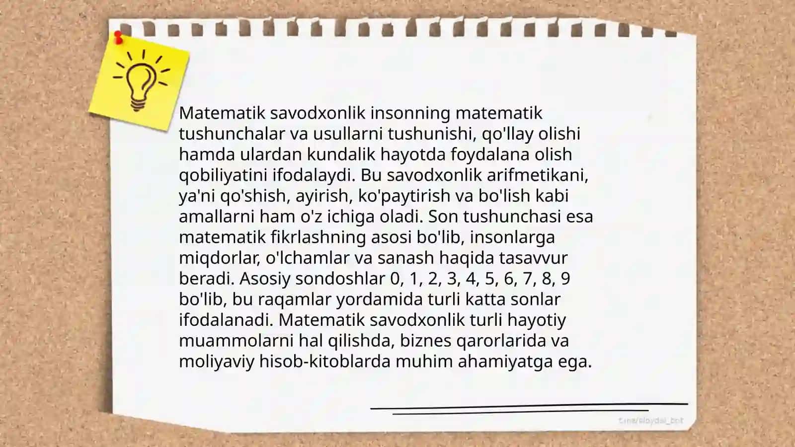 Umumta'lim maktablarida son tushunchasini kiritish, kengaytirish va o'qitish muammolari 4