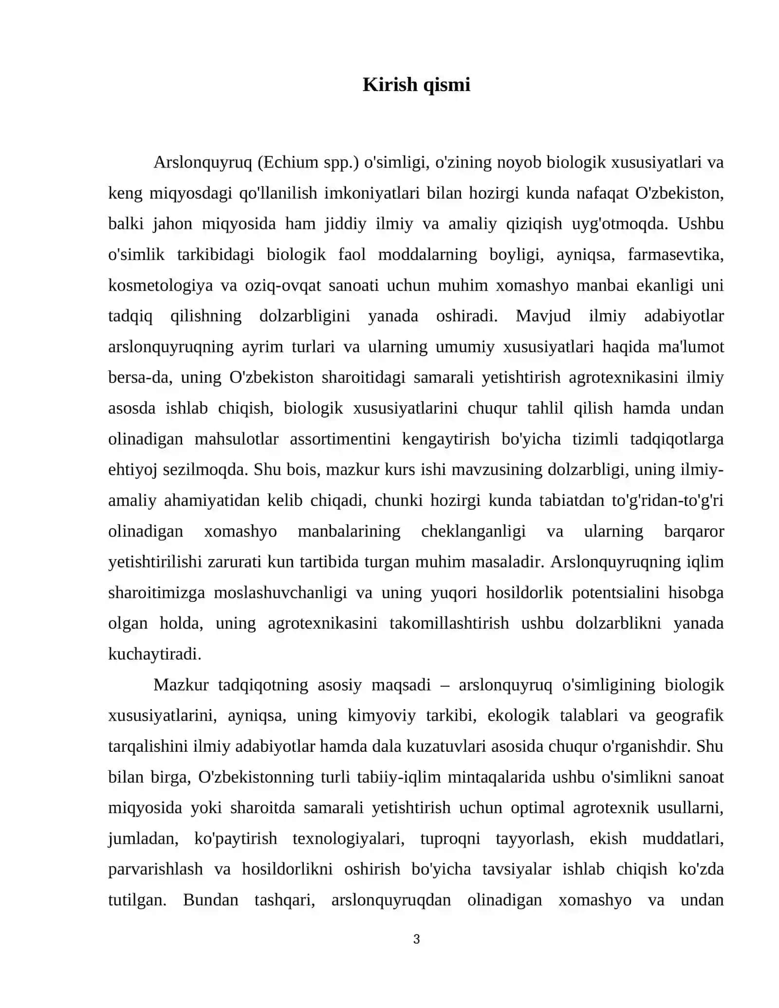 Arslonquyruq o`simligini yetishtirishagrotexnikasi va biologik xususiyatlari 4