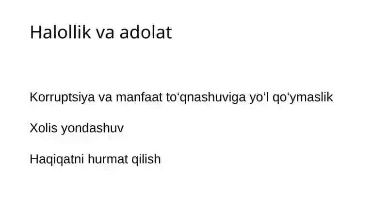 Kasb Etikasi 4
