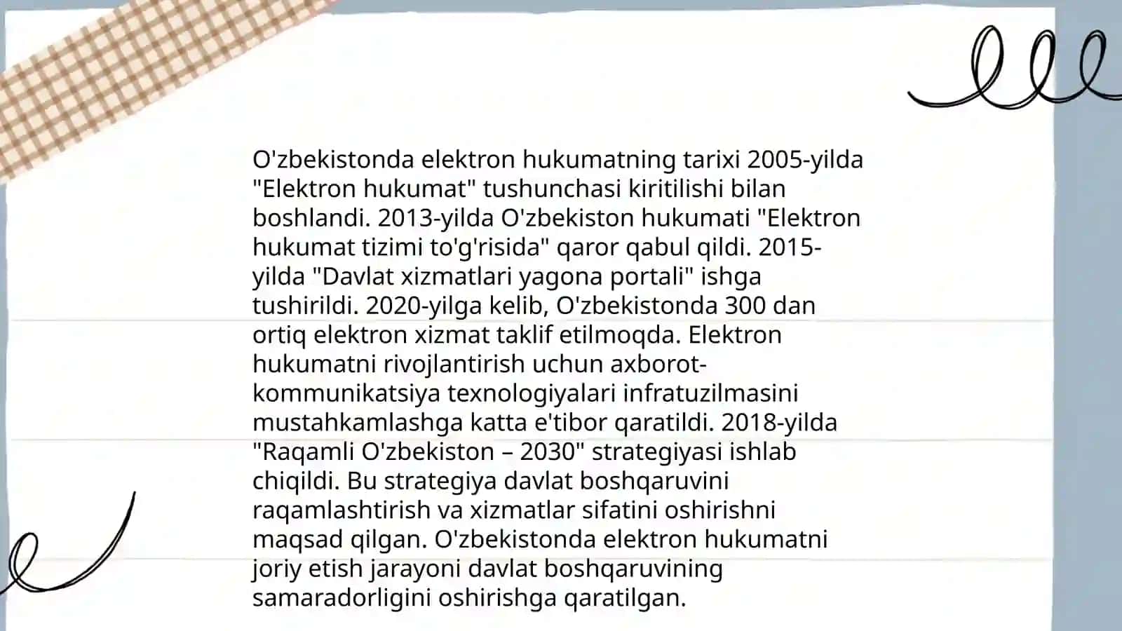 Elektron hukumatning tuzilishi 4