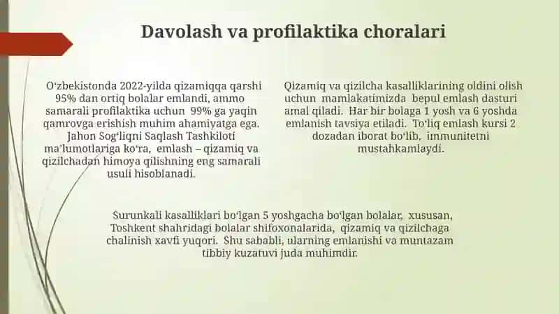 Qizamiq va qizilcha qo'zg'atuvchilari 4