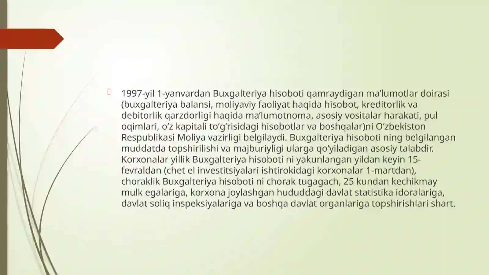 BUXGALTERIYA HISOBINING PAYDO BO’LISHI VA RIVOJLANISHI 4