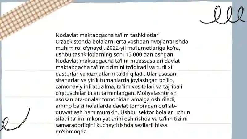 Davlat maktabgacha taʼlim tashkilotlari 4
