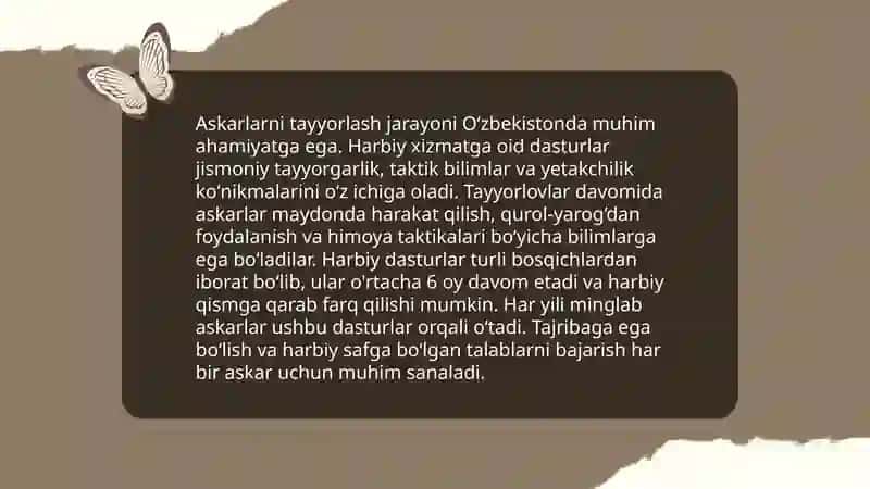 Oʻrta Osiyo xonliklarida harbiy ishlar 4