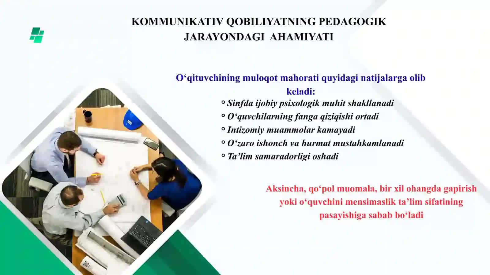 O‘QITUVCHINING KOMMUNIKATIV QOBILIYATI 4