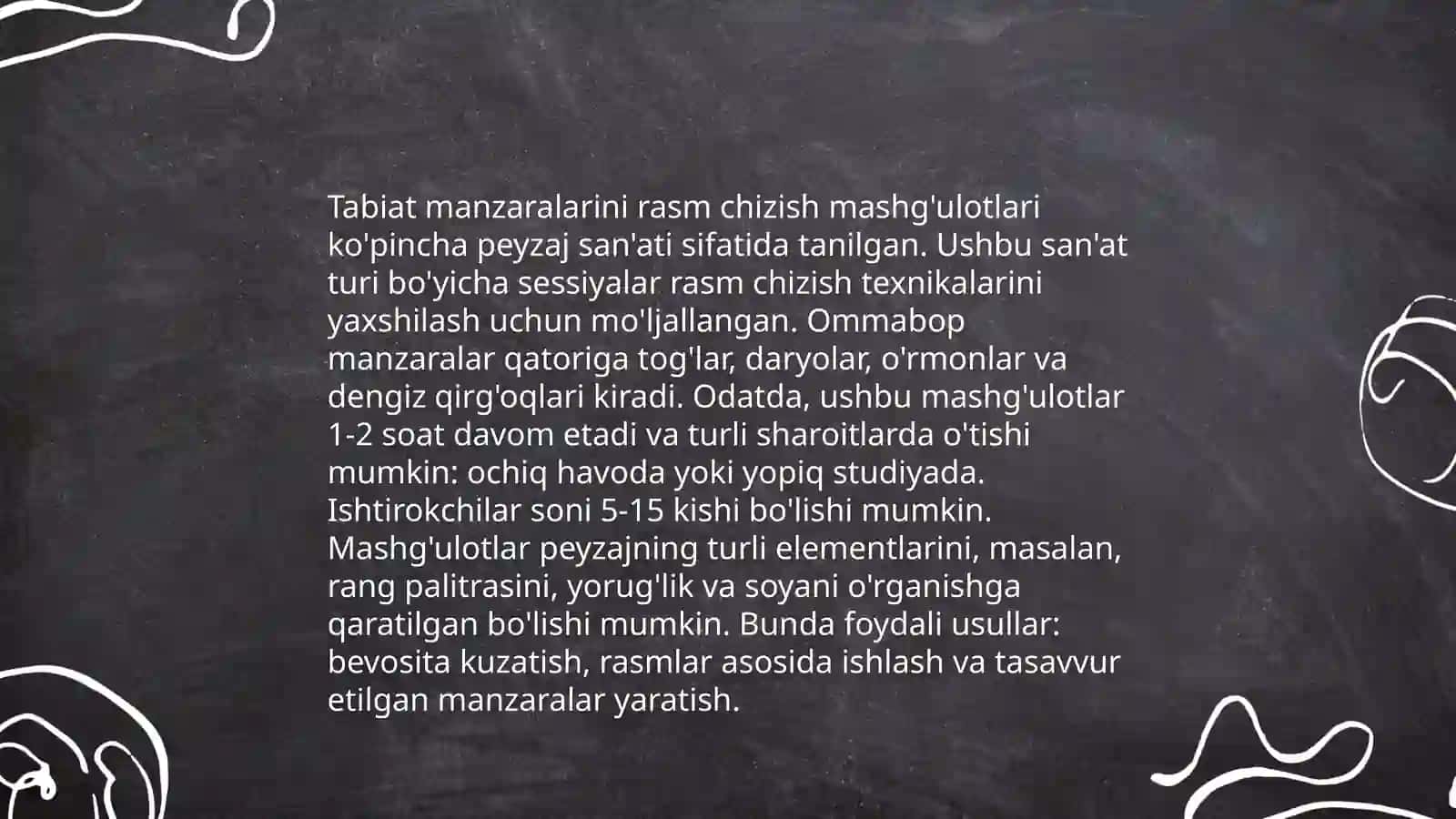 Kichik guruhda tabiatga oid óyinlar tashkilv qilish 4