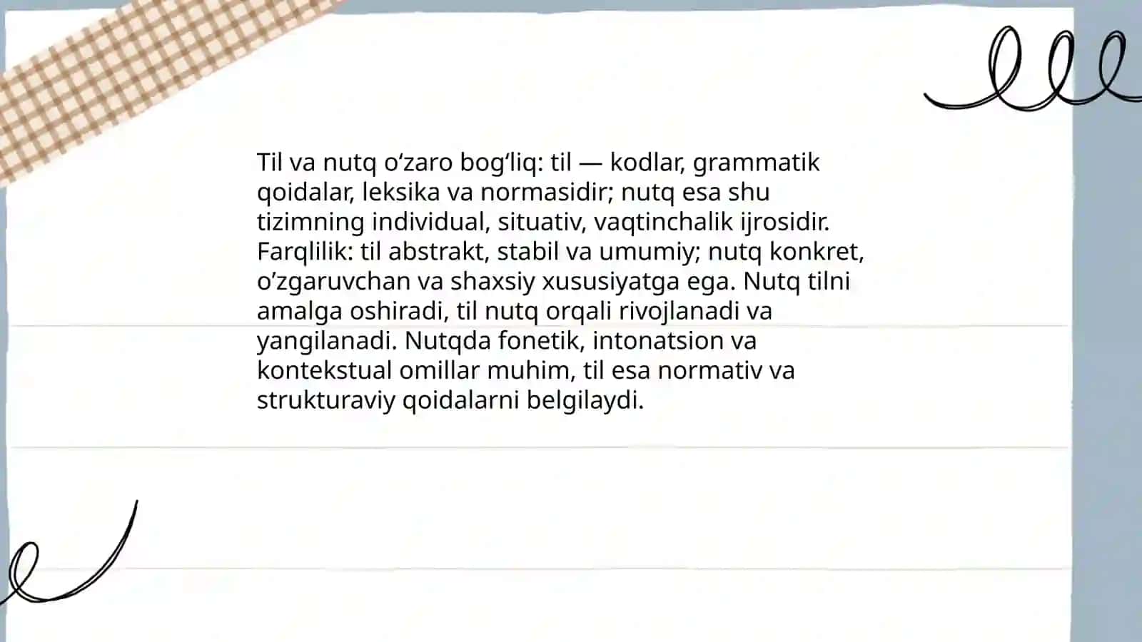 Til va nutqning oʻzaro munosabati 4