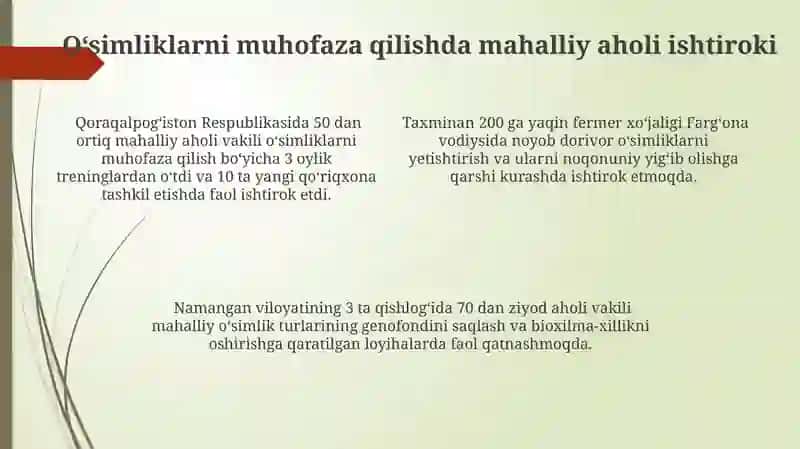 Qashqadaryo viloyatining noyob oʻsimliklari va ularni muhofaza qilish yoʻllari 4
