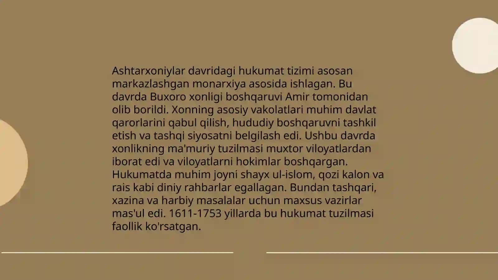 Ashtarxoniylar davrida davlat boshqaruvi 4