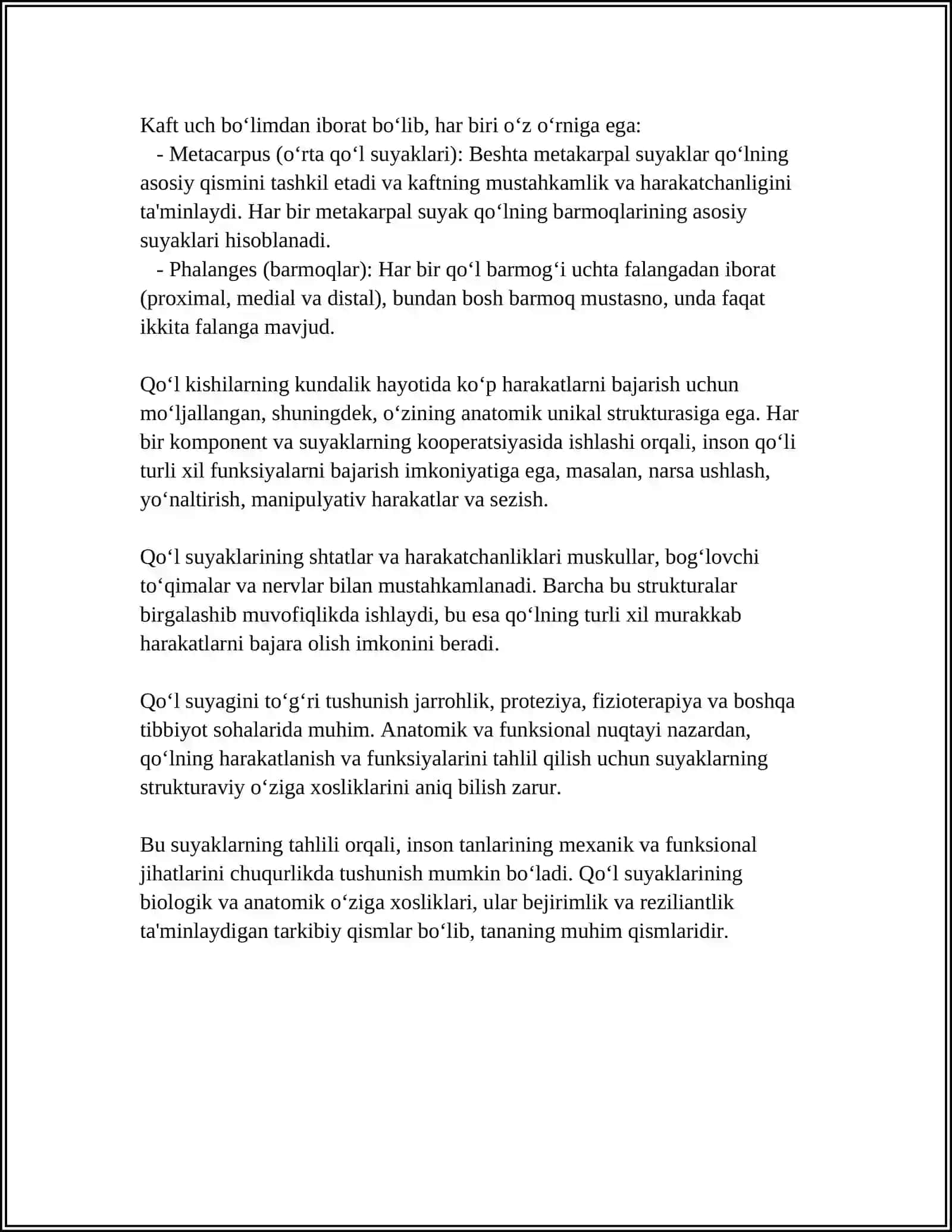 QÕL SUYAKLARI VA ULARNING BIRLASHUVI 4