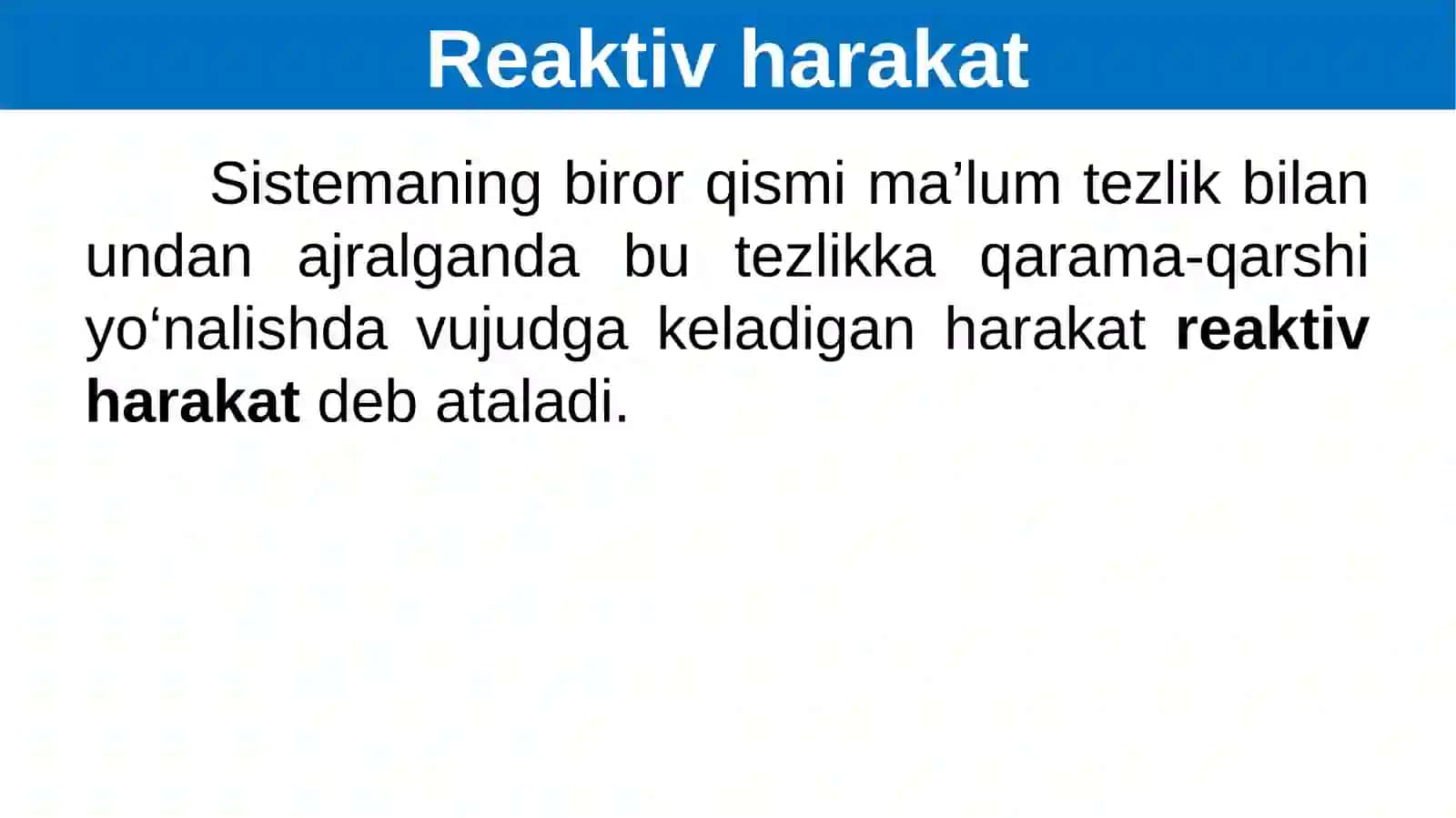REAKTIV HARAKAT 4