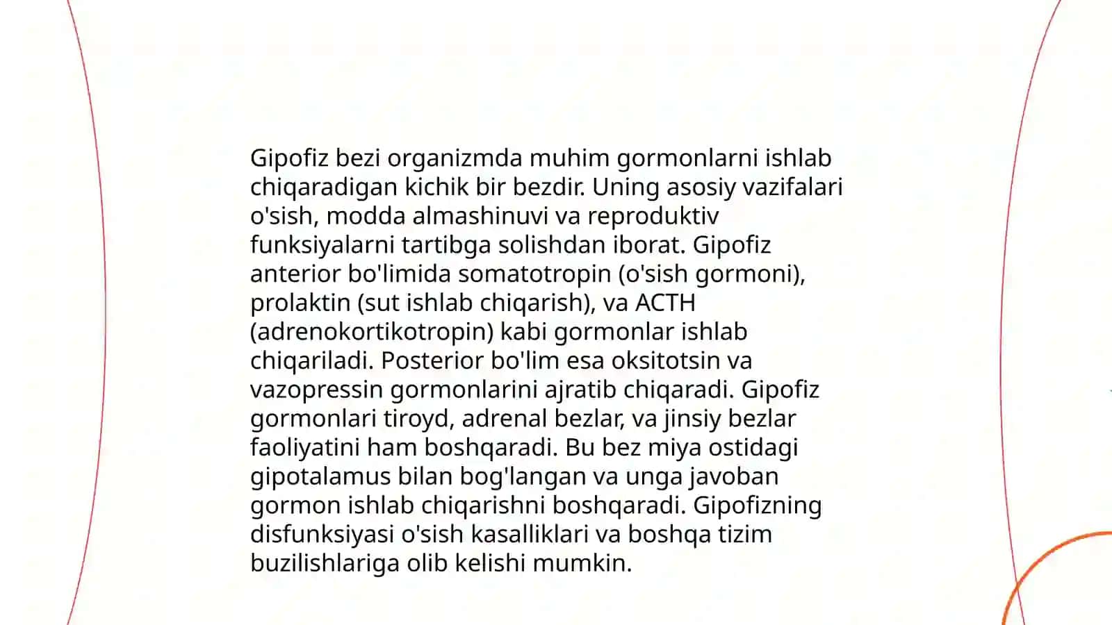 Yurakning endokrin faoliyati 4