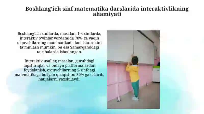 Interaktiv Matematika Darslarini Rejalashtirish va O'tkazish 4
