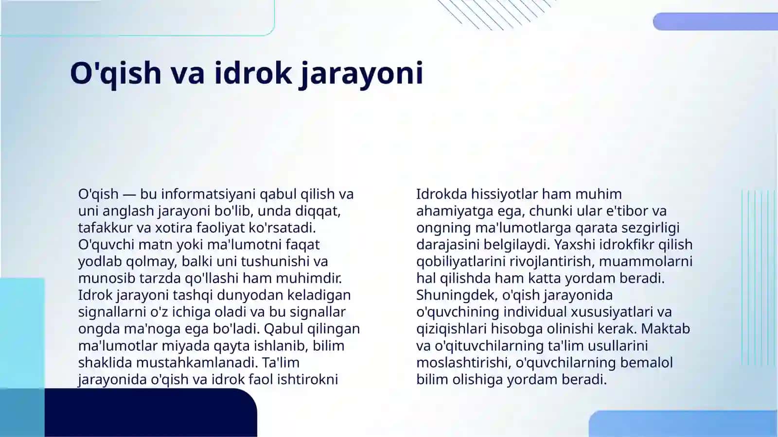 OʻQUVCHILARNING INTELLEKTUAL IMKONIYATLARI RIVOJLANTIRISH USULLARI 4