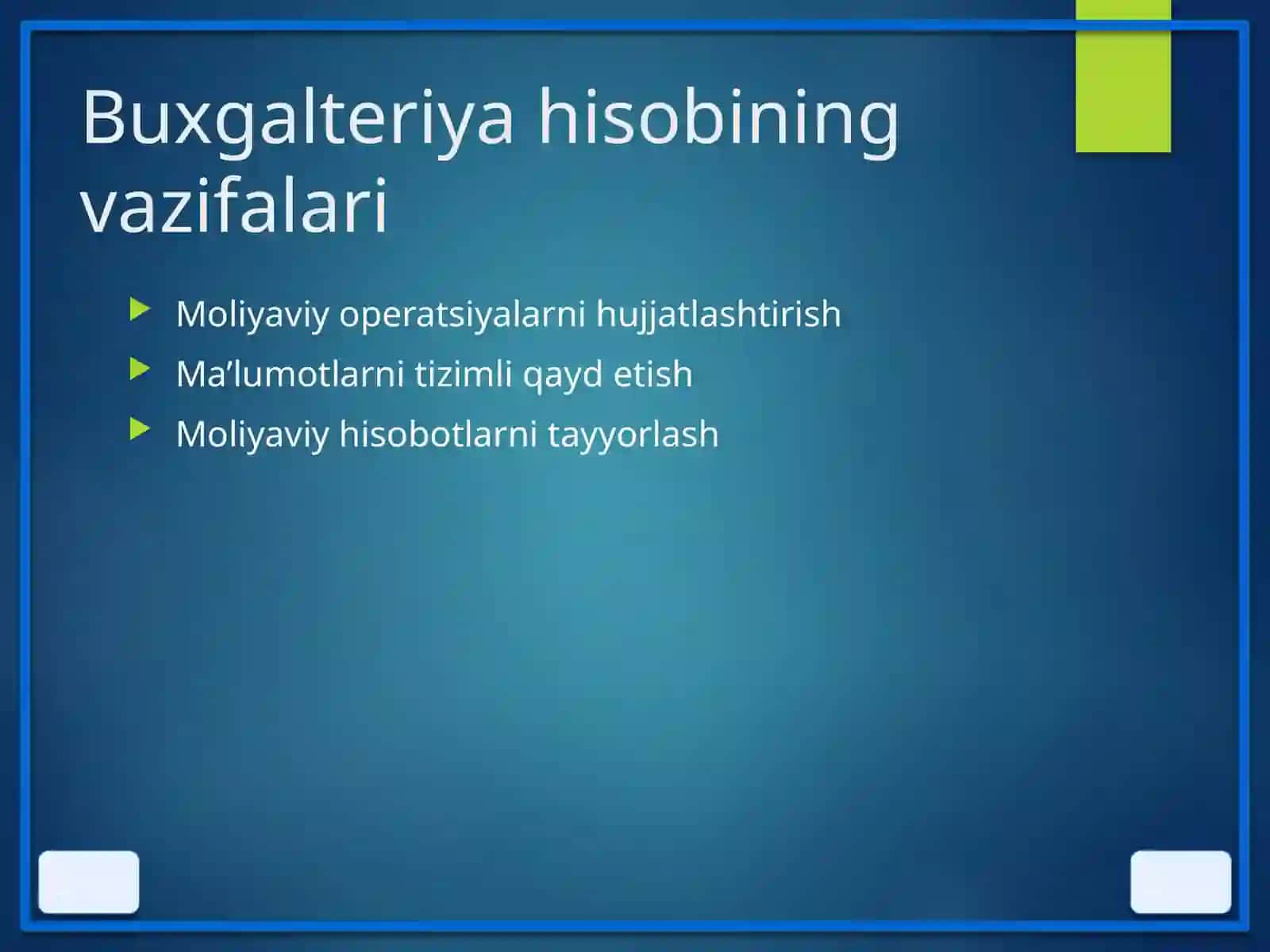 Buxgalteriya hisobi va usullari 4