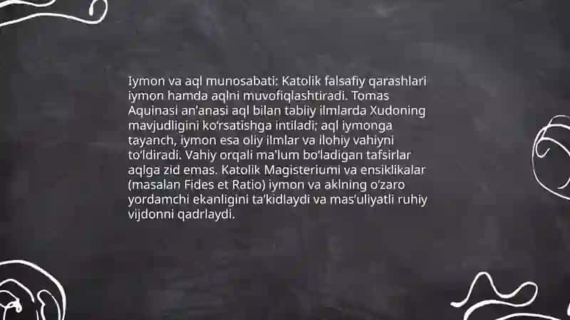 Katolikda diniy-falsafiy talimoti 4