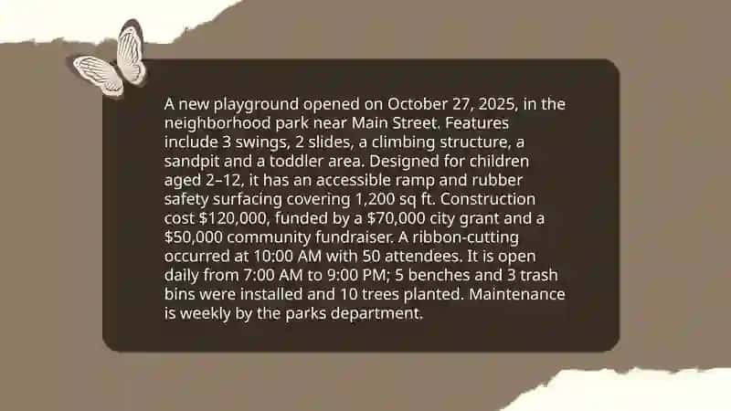 Short newspaper articles on familiar topics 4