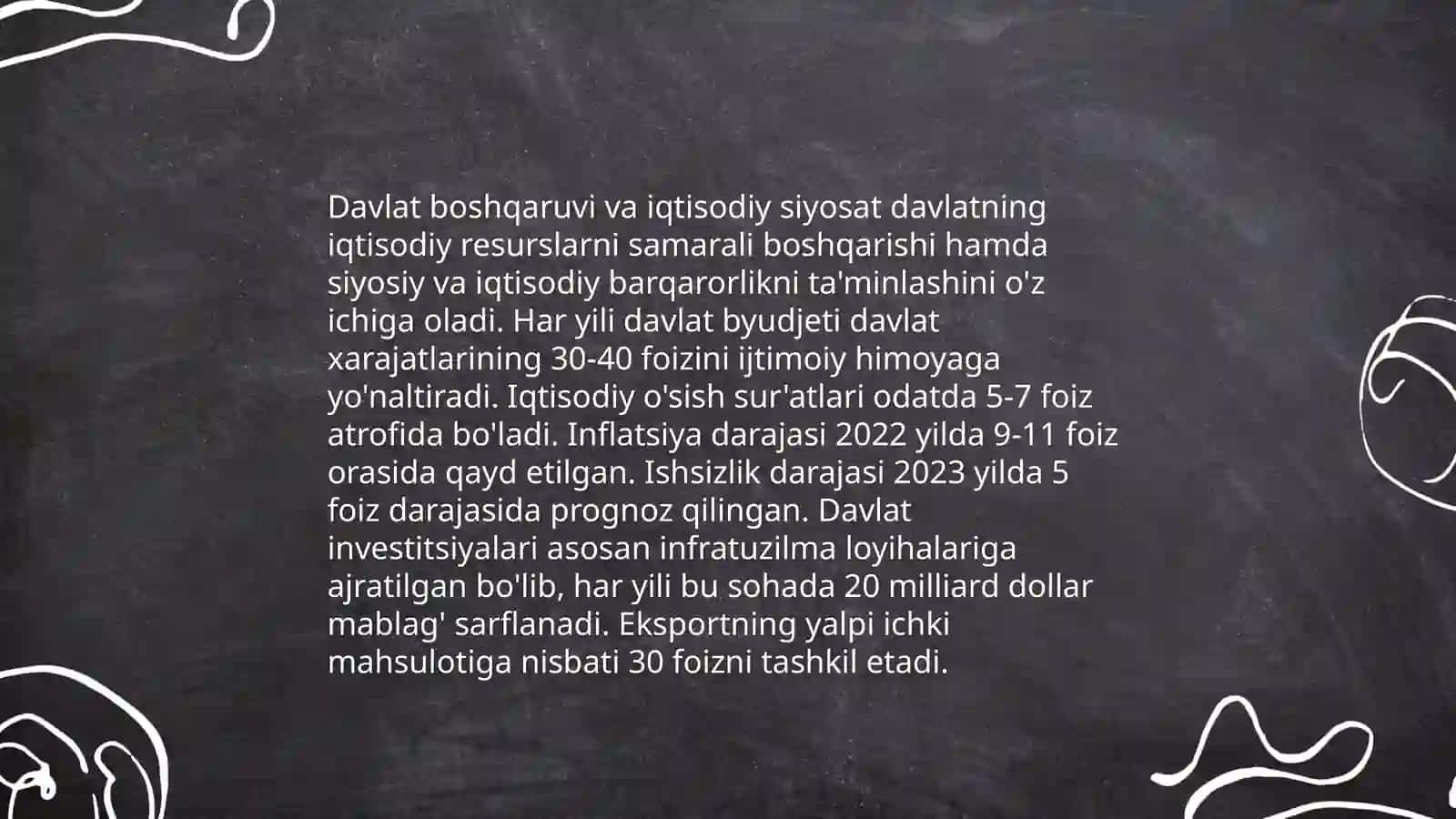 Davlat iqtisodiy siyosatini amalga oshirish mexanizmi 4