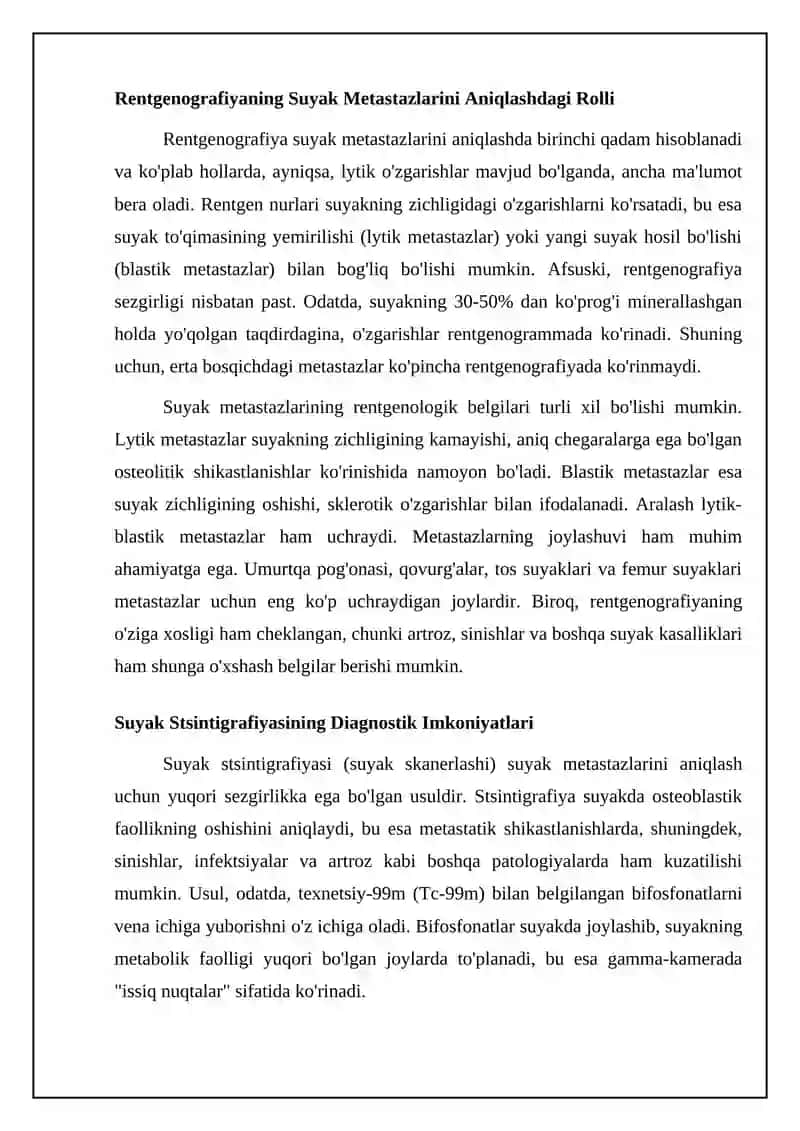 Suyak metastazlarini differensial nur tashxisi 4