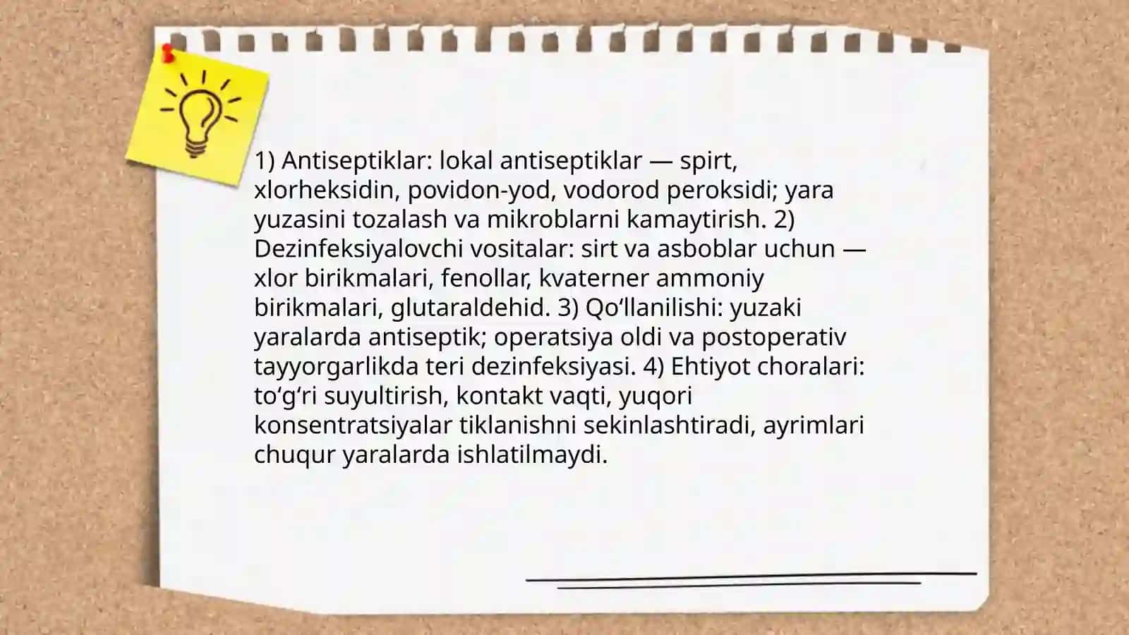 Zaxmga qarshi vositalar 4