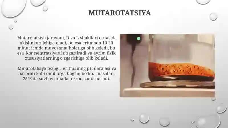 Monosaxaridlarning kimyoviy hossalari Disaxaridlar 4