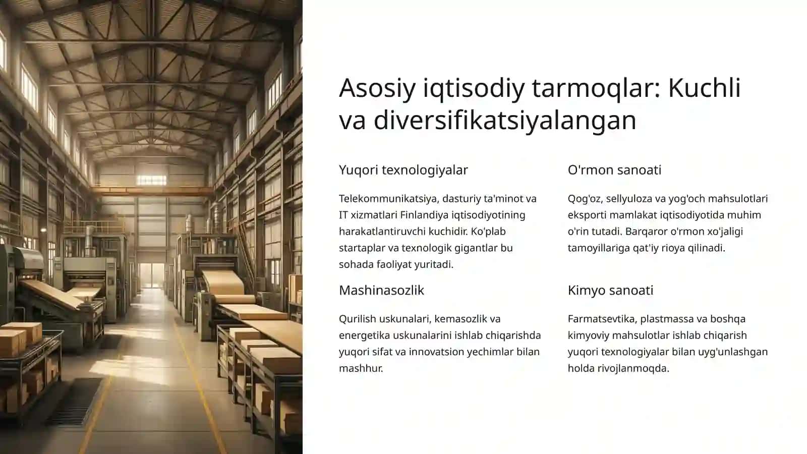 Finlandiya iqtisodiyoti: Barqarorlik va innovatsiya yo'li 4
