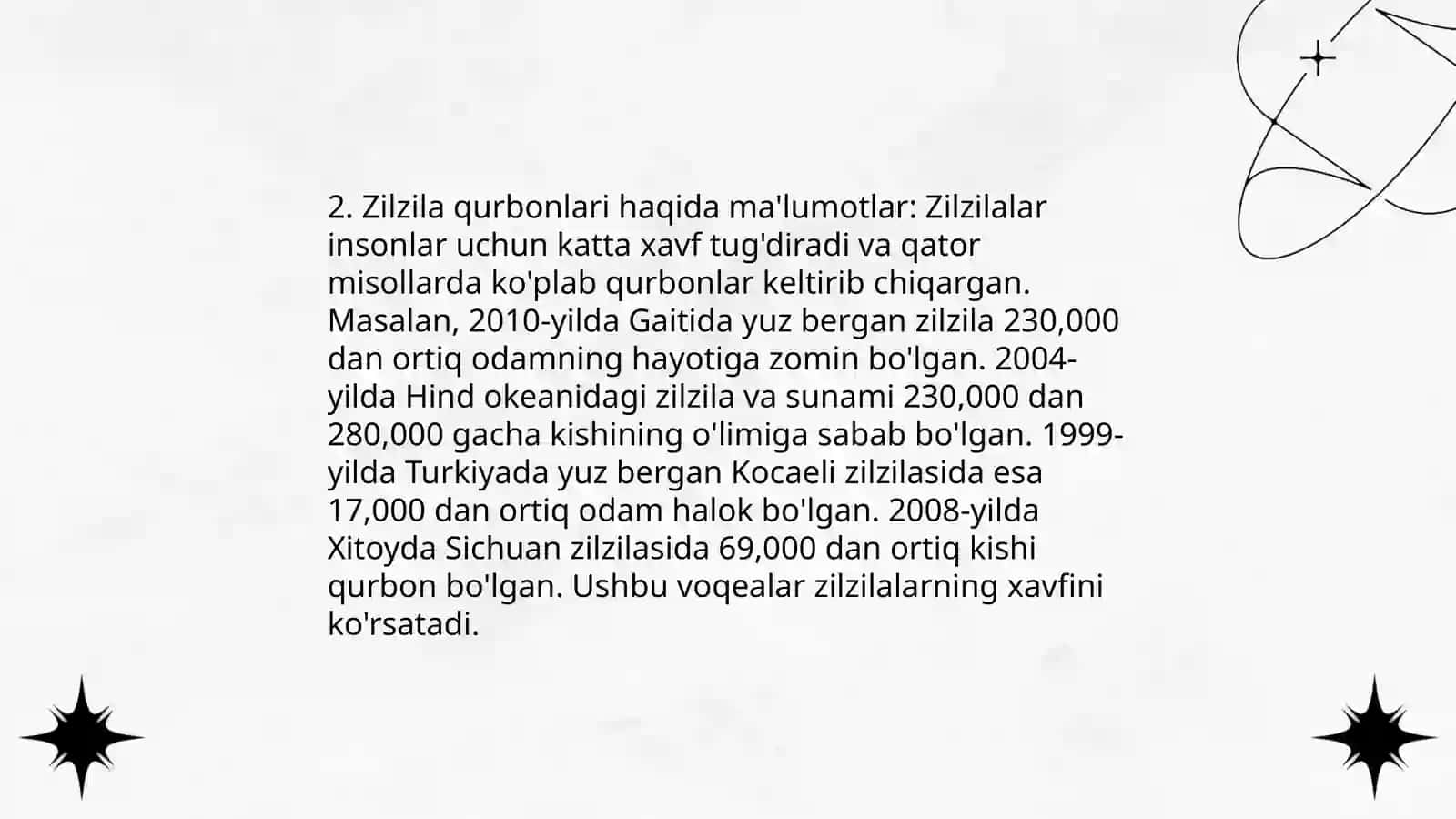 Zilzila oqibatlari 4