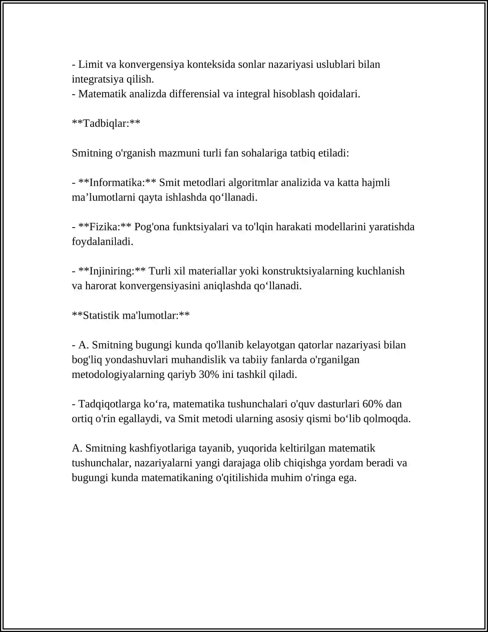 A. SMITNING OʻRGANISH PREDMETI VA METODI 4