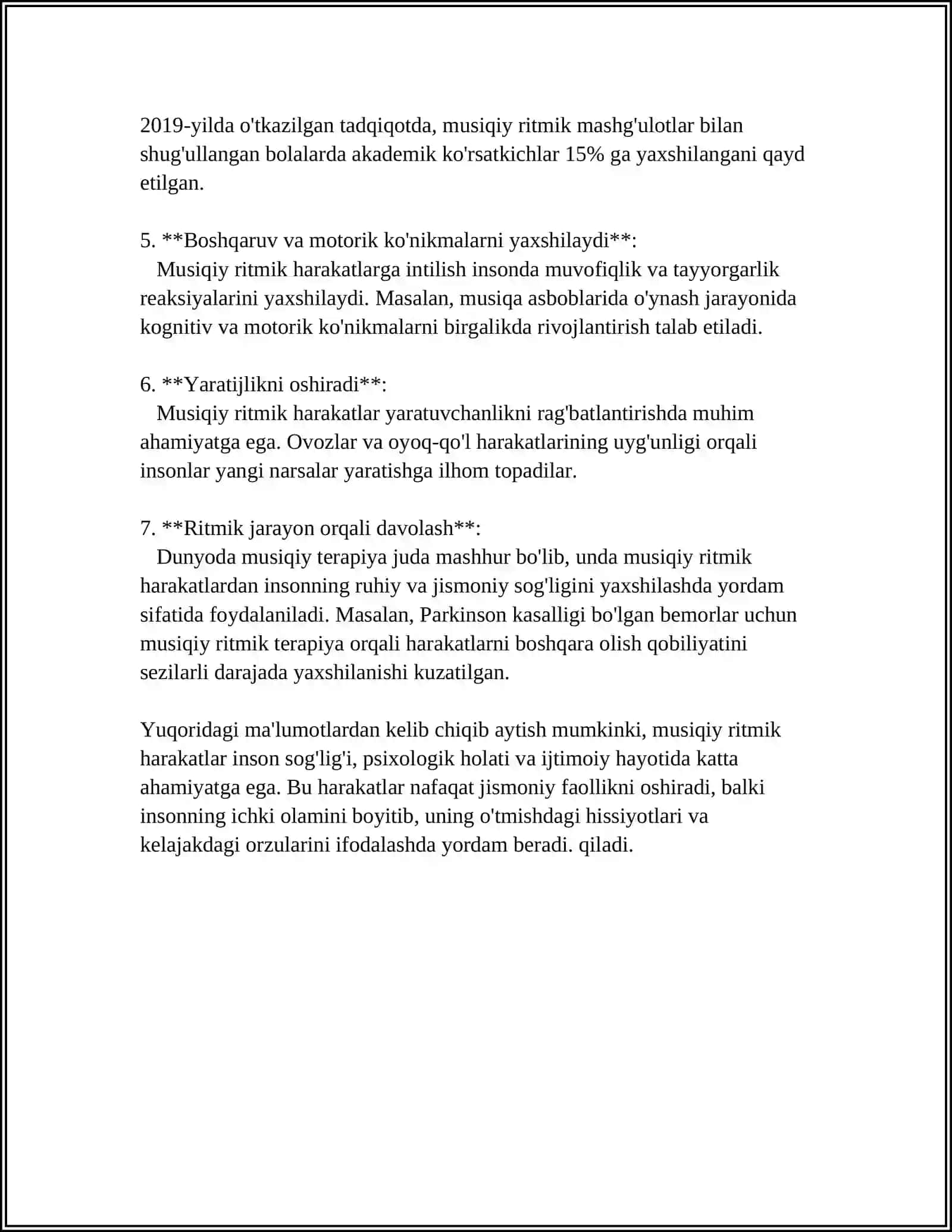 MUSIQA MADANIYAT DARSIDA MUSIQIY RITMIK XARAKAT 4