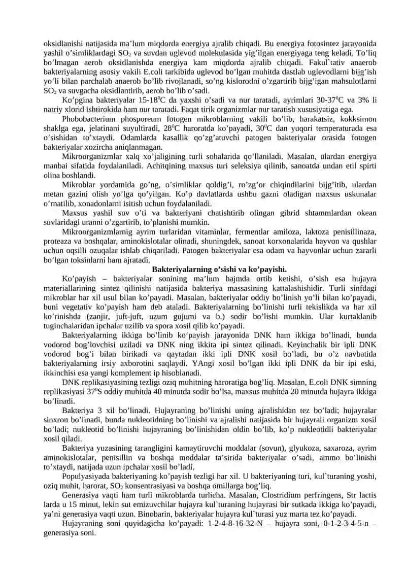 Bаktеriyalаrning Fiziоlоgiyasi 4