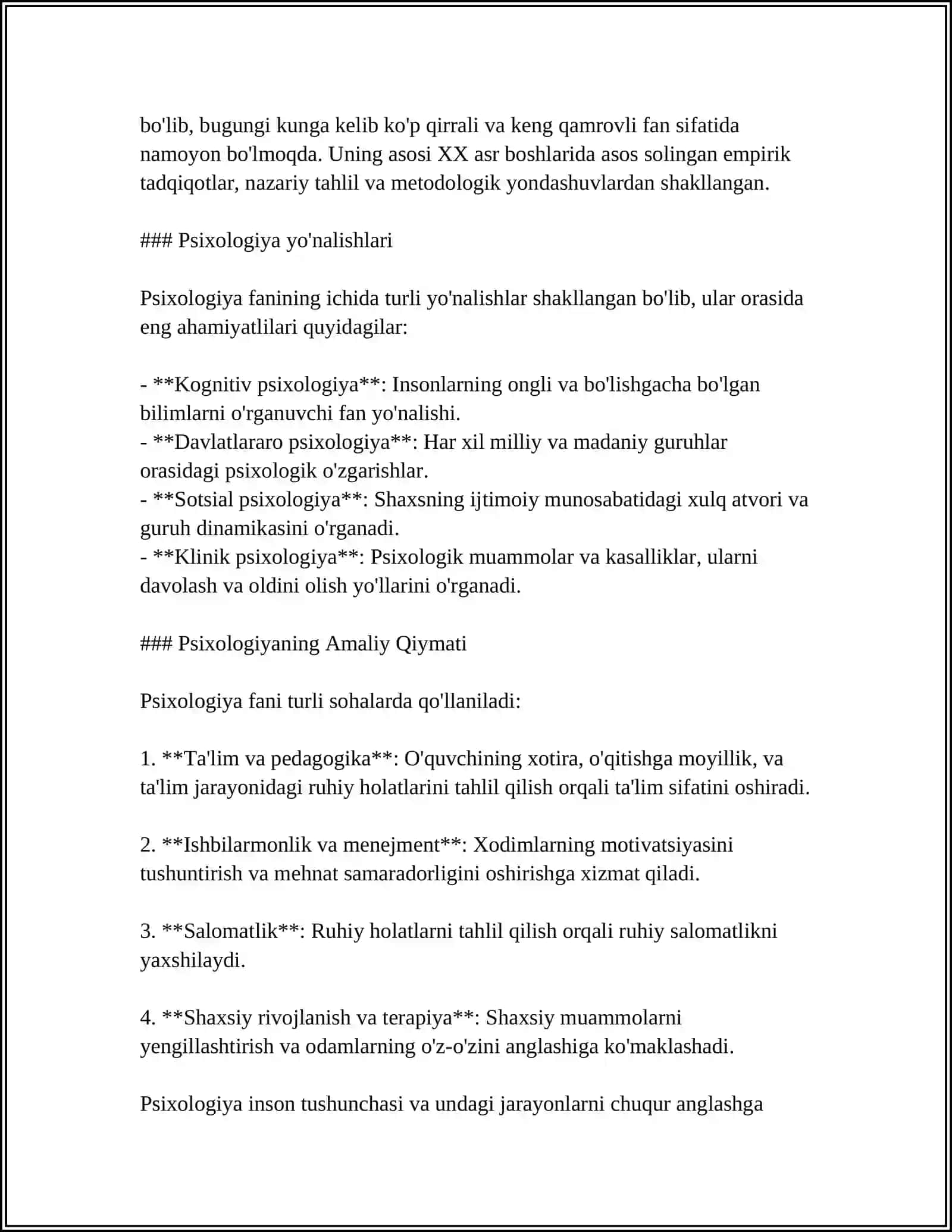 PSIXALOGIYA FANINING PREDMETI VA UNING RIVIJLANISH TARIXI 4