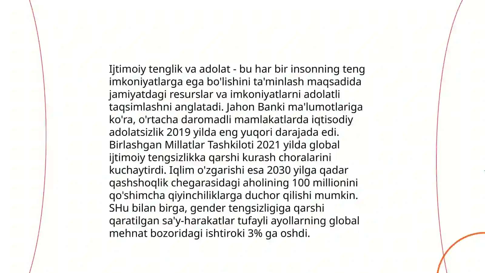 Oʻzbekiston ijtimoiy siyosatining strategiyasi va ustuvor yo'nalishlari 4
