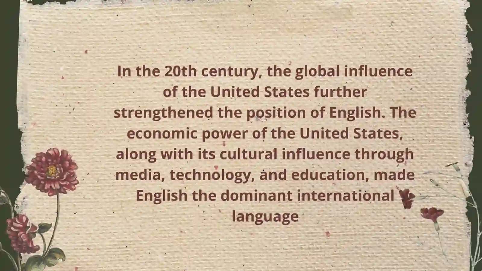 Historical Development of English as a Global Language 4