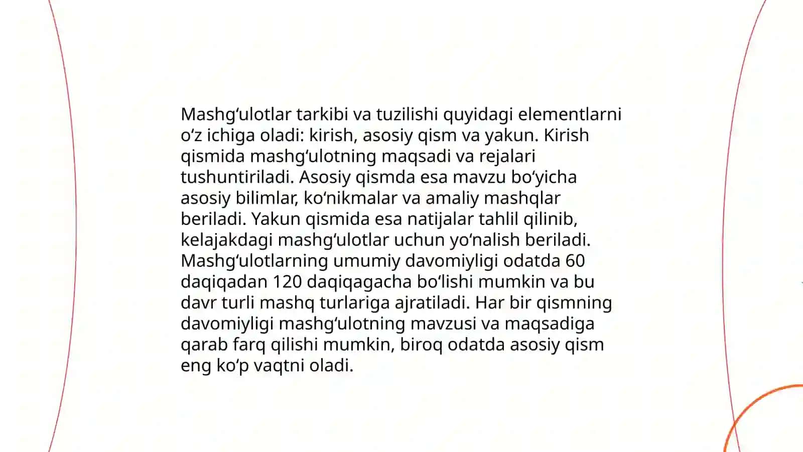Yengil atletika mashg‘ulotlarining tuzilishi 4