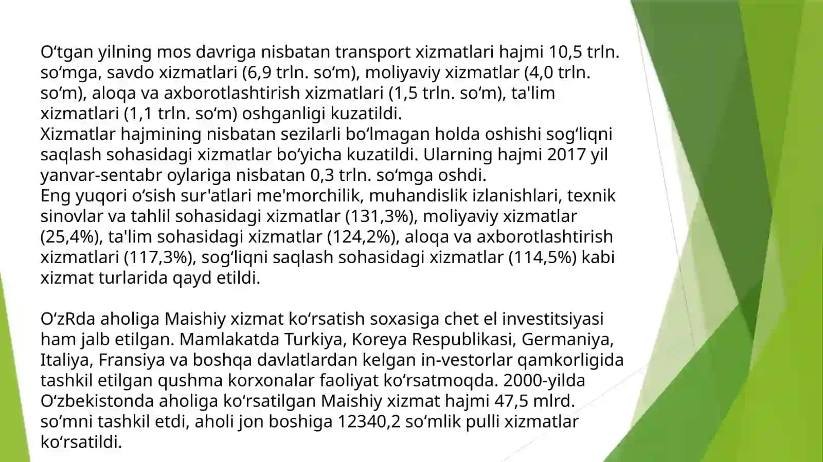 Xizmatkòrsatish korxona 4