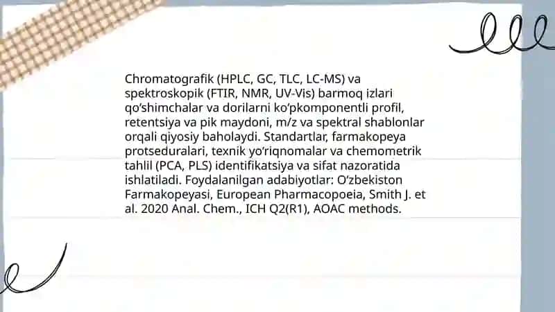 Biologik faol qo‘shimchalar va dori vositalarining qiyosiy tahlili 4