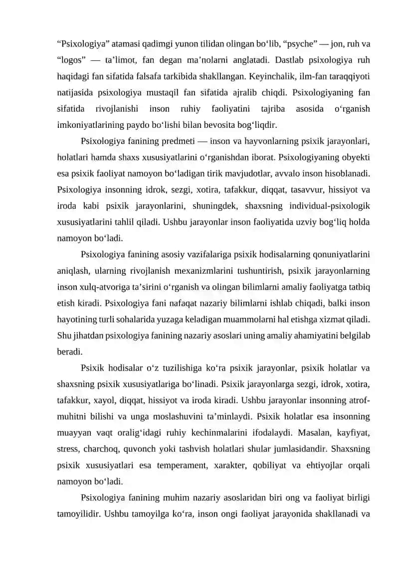 Amaliy va nazariy psixologiya haqida umumiy tushuncha 4