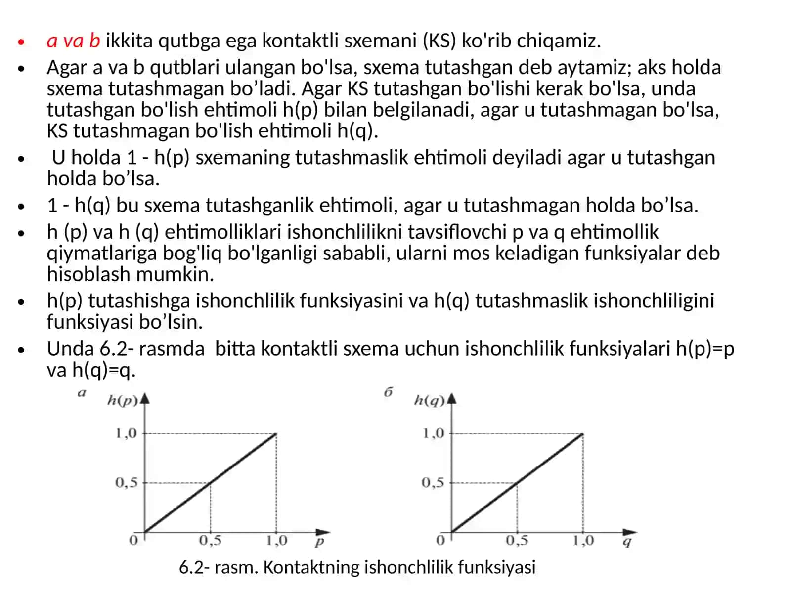 Diskret qurilmalar ishonchli ligini oshirish usullari 4