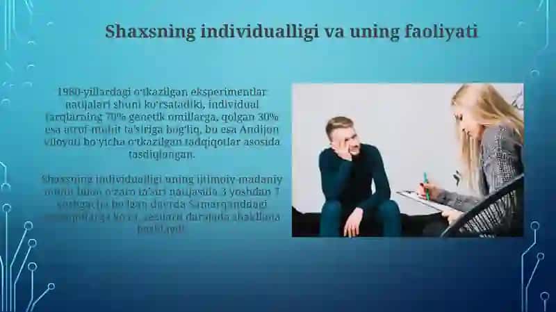 Umumiy psixologiyada shaxs va uning faolligi masalasi 4