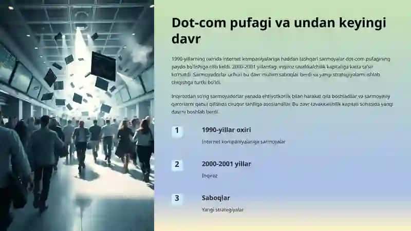 Tavakkalchilik kapitali: Tarix, rivojlanish va istiqbollar 4