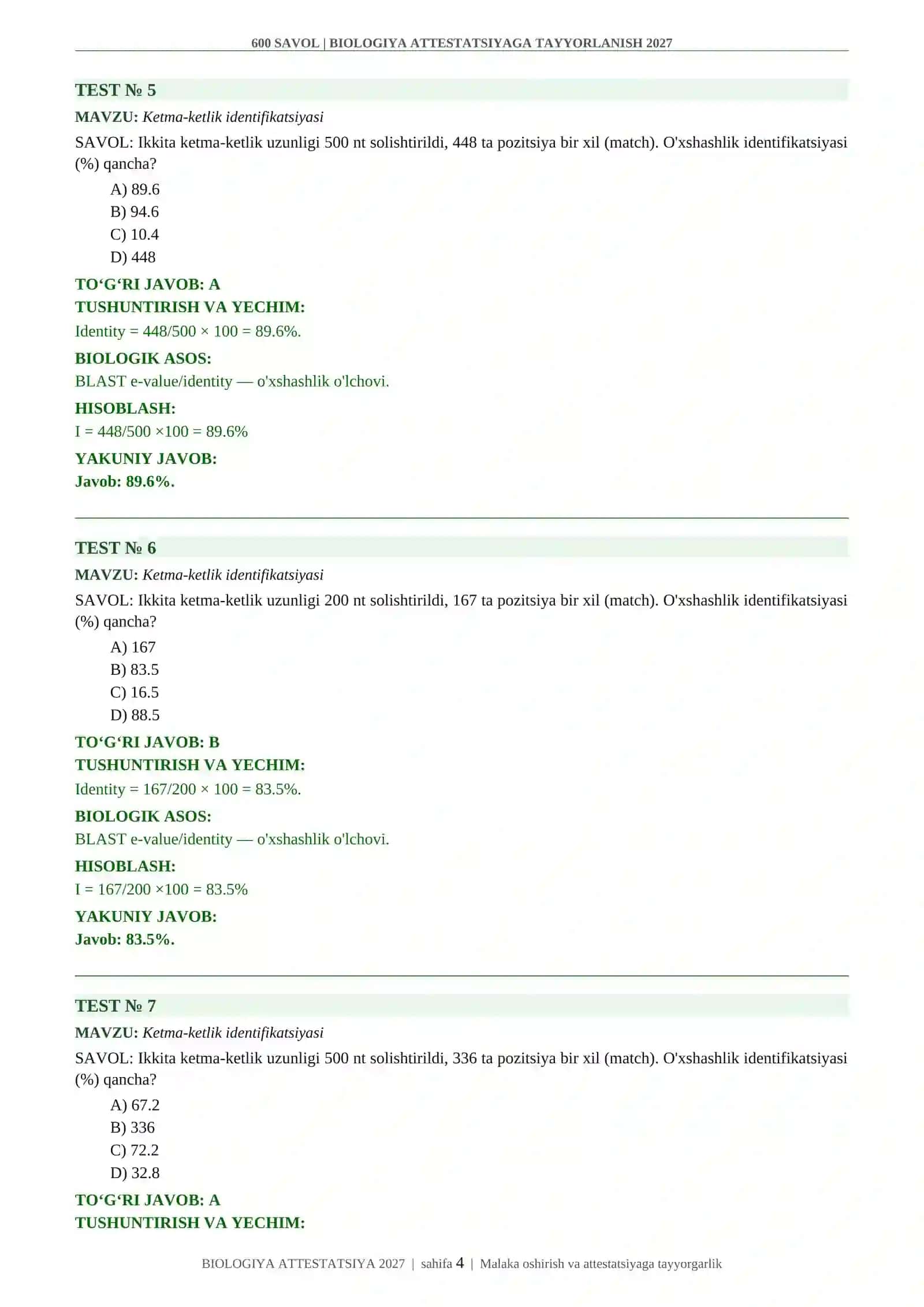 BIOLOGIYA ATTESTATSIYAGA TAYYORLANISH 2027 4